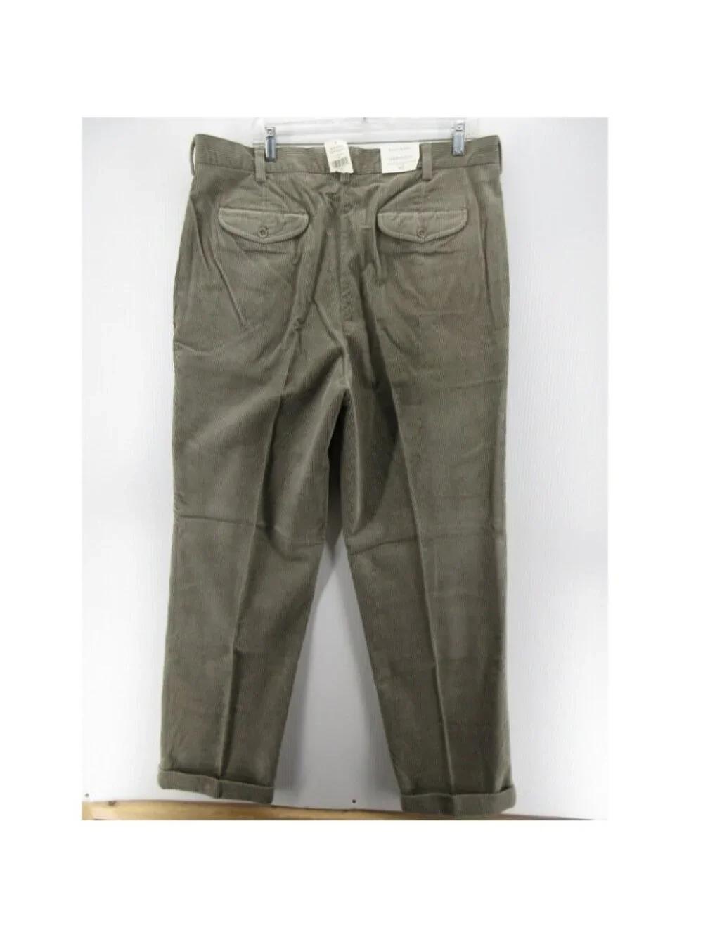 VTG Banana Republic Pants 40 L Smithfield Corduroy Relaxed Pleated NEW